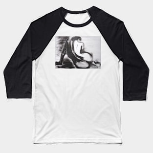 Curves 27 - Female Nude Baseball T-Shirt